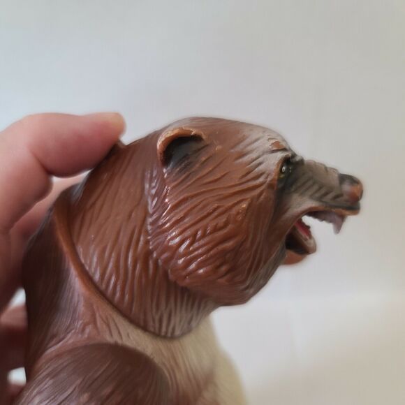 HG Industries Deadly Grizzly Bear Chomping Action 1987 Vintage 7.5" Works - Picture 7 of 12